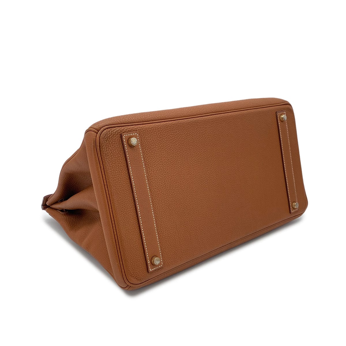 PURPOSE HERMES BIRKIN 40 GOLD TOGO HAND BAG □F GHW 90299553