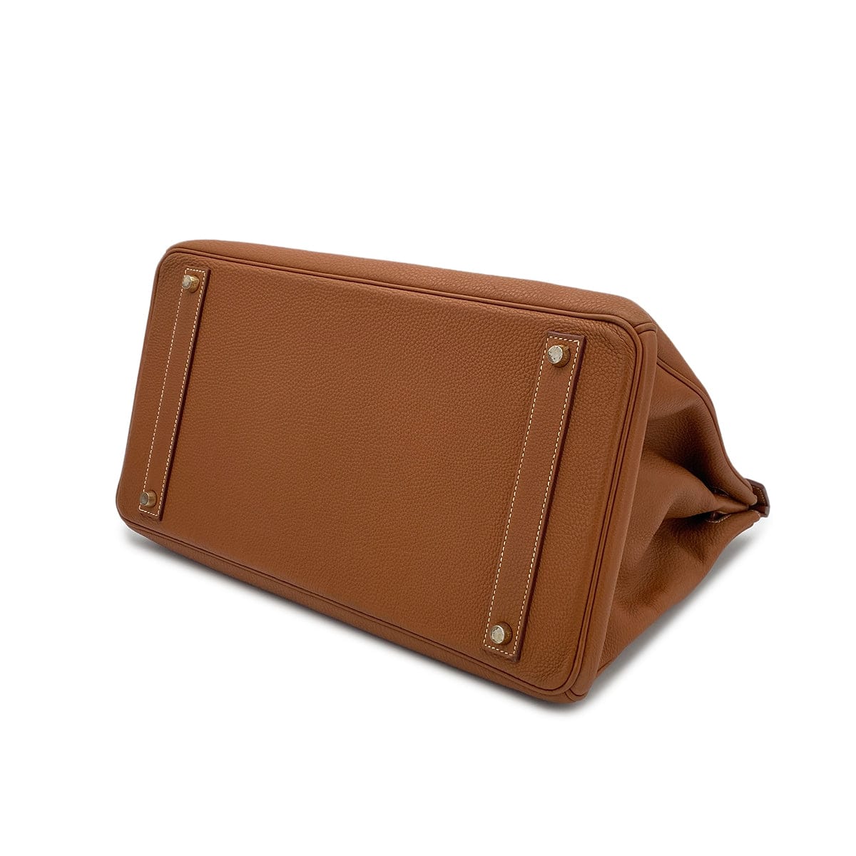 PURPOSE HERMES BIRKIN 40 GOLD TOGO HAND BAG □F GHW 90299553