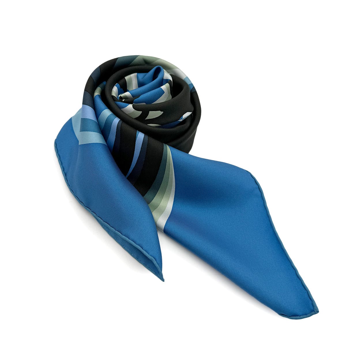 PURPOSE HERMES CARRE BRIDES DE GALA SCARF SILK BLUE 90279960