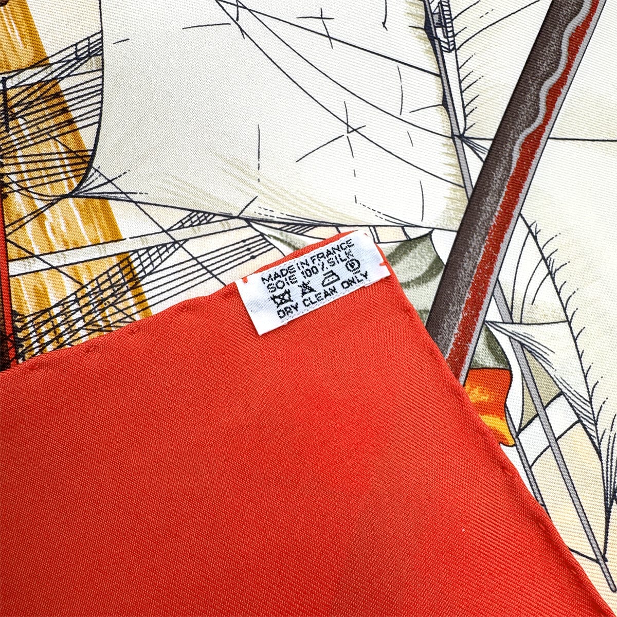 PURPOSE HERMES CARRE VIVE LE VENT SCARF SILK MULTICOLOR 90279949