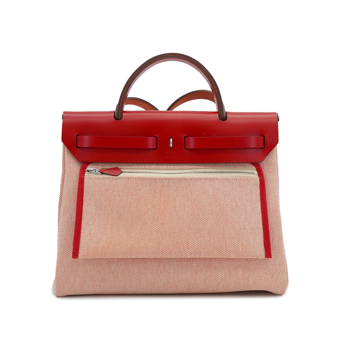 PURPOSE HERMES HER BAG ZIP 31 PM PEGASE POP ROUGE PIMENT TOILE H VACHE HUNTER TOTE BAG 2020 Y STAMP 90327071