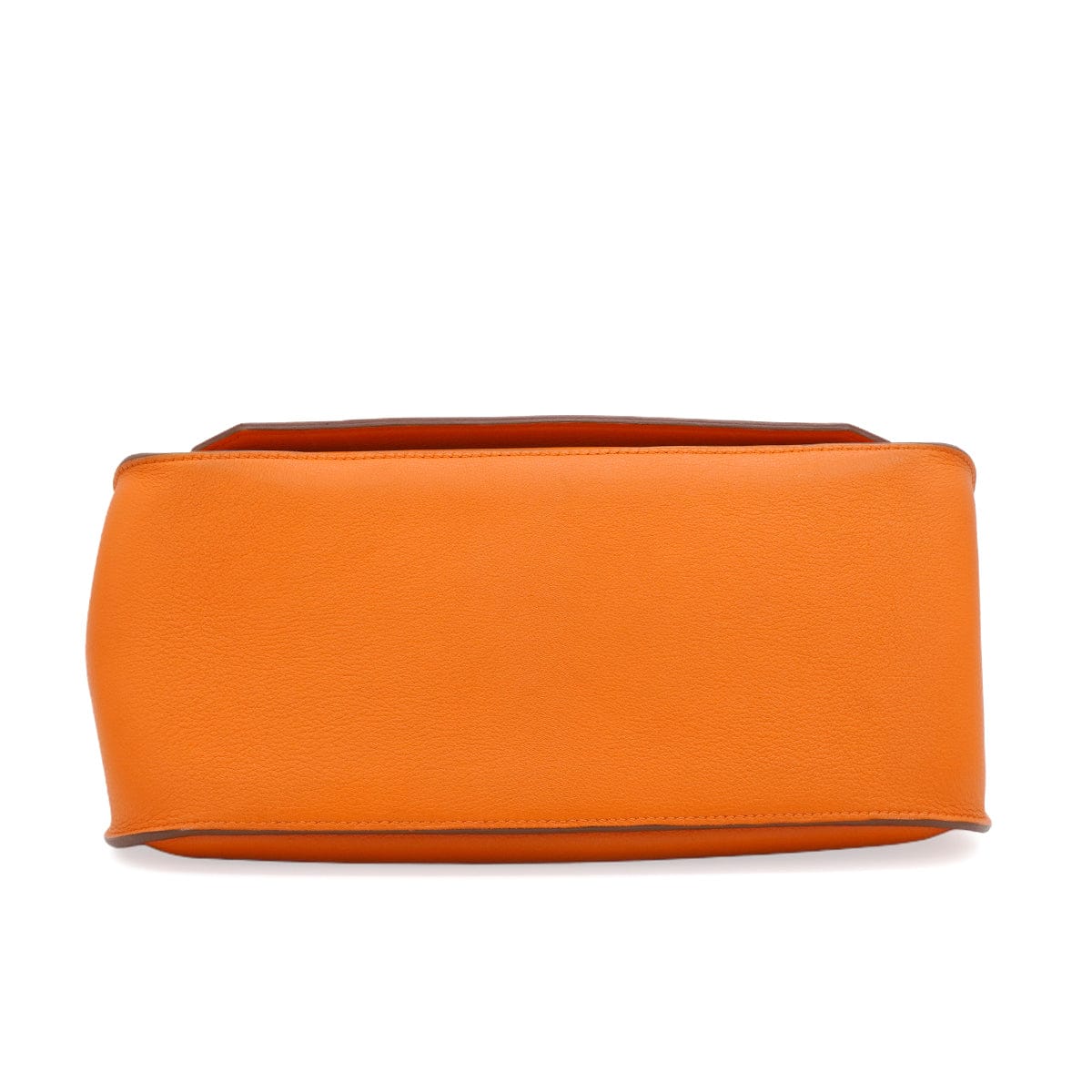 PURPOSE HERMES JYPSIERE 28 ORANGE TAURILLON CLEMENCE SHOULDER BAG 2012 SQUARE P PALLADIUM HARDWARE 90348513