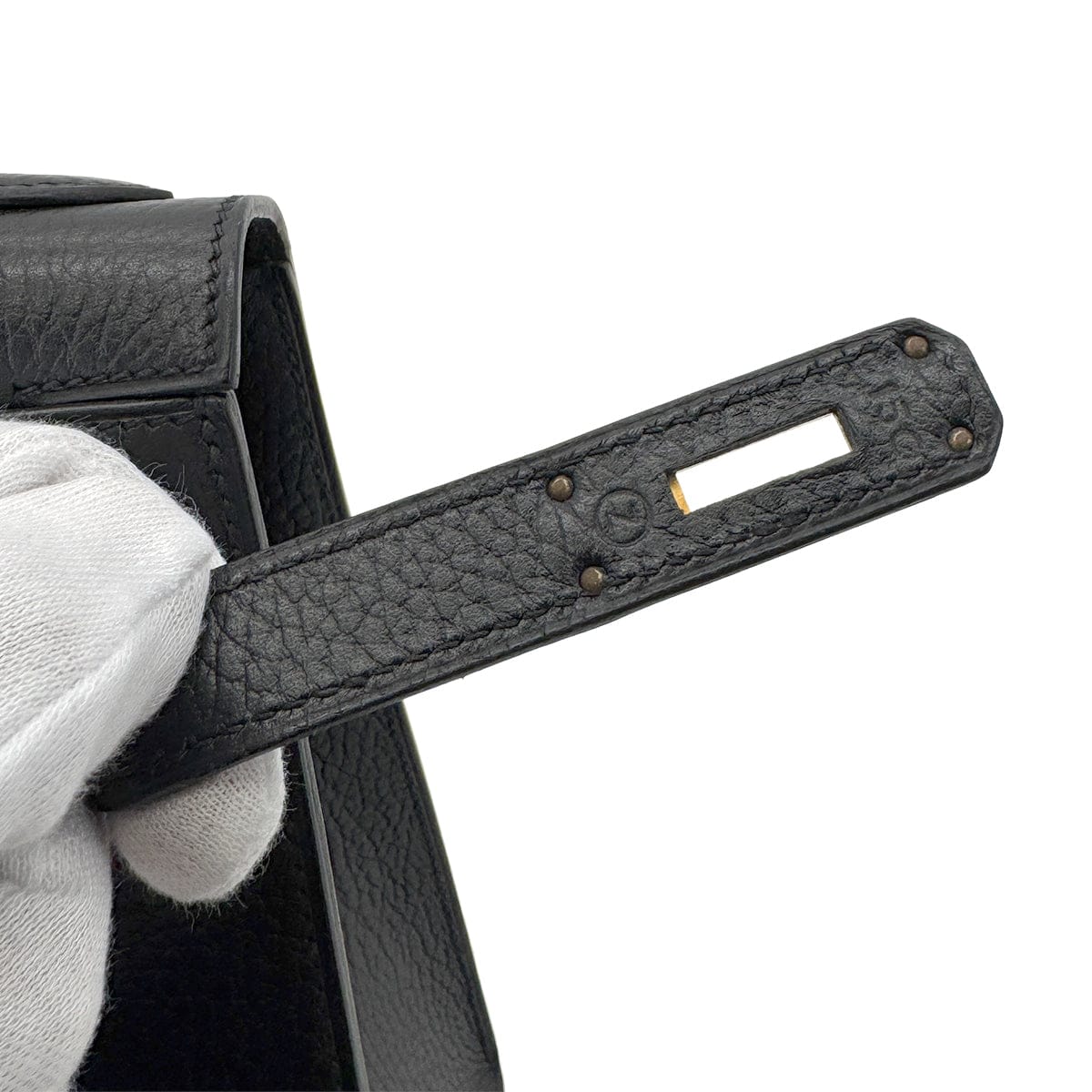 PURPOSE HERMES KELLY 28 SELLIER BLACK ARDENNES HAND SHOULDER BAG 〇Z GHW 90281826