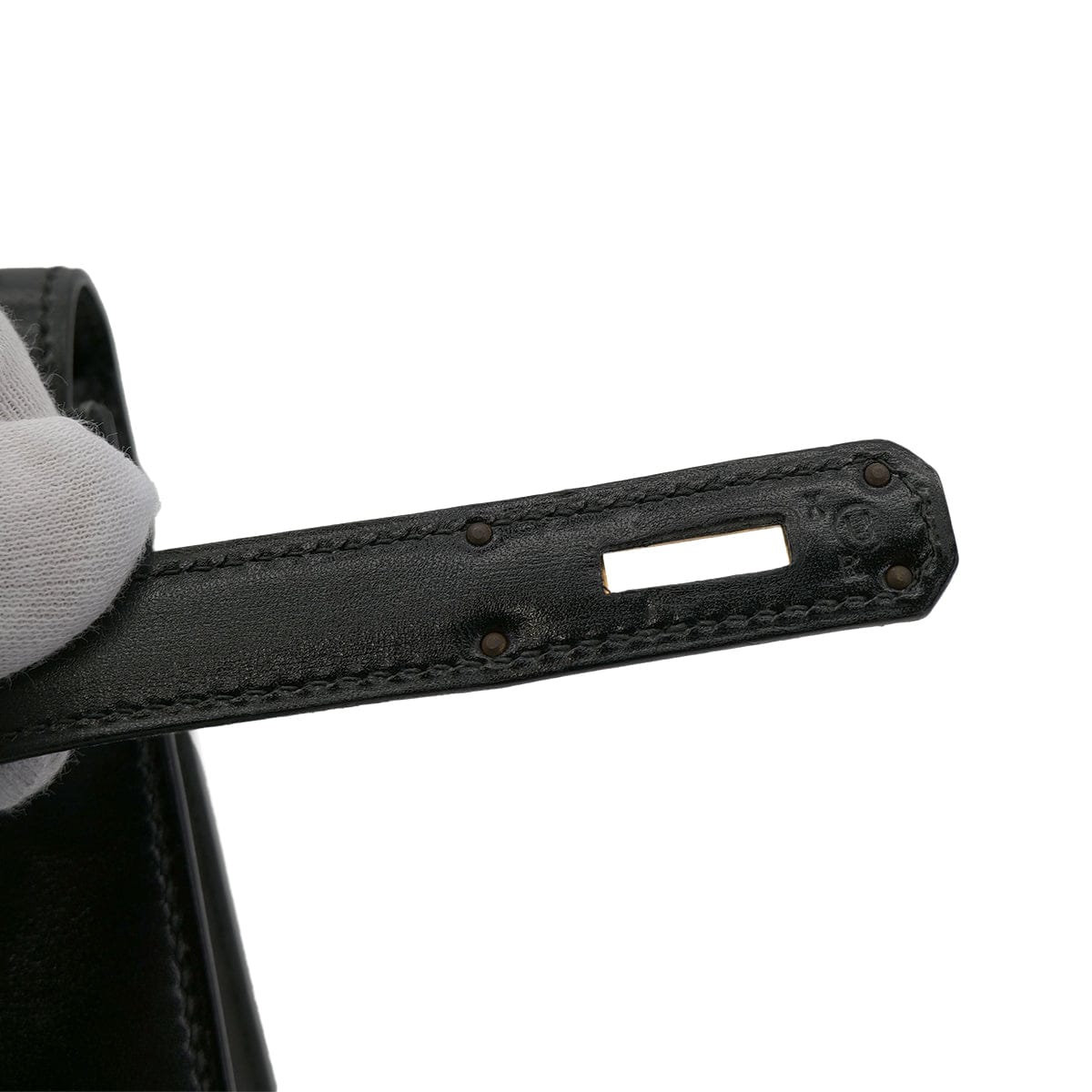 PURPOSE HERMES KELLY 28 SELLIER BLACK BOX CALF HAND SHOULDER BAG 〇U GHW 90301088