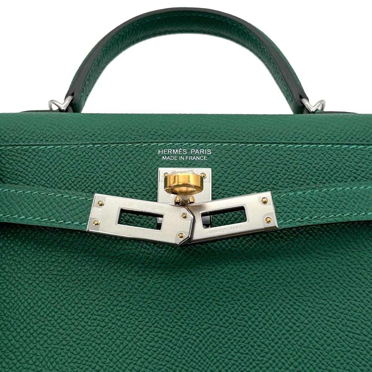 PURPOSE HERMES KELLY MINI 2 VERT VERTIGO VEAU EPSOM HAND SHOULDER BAG W ELHW 90306260