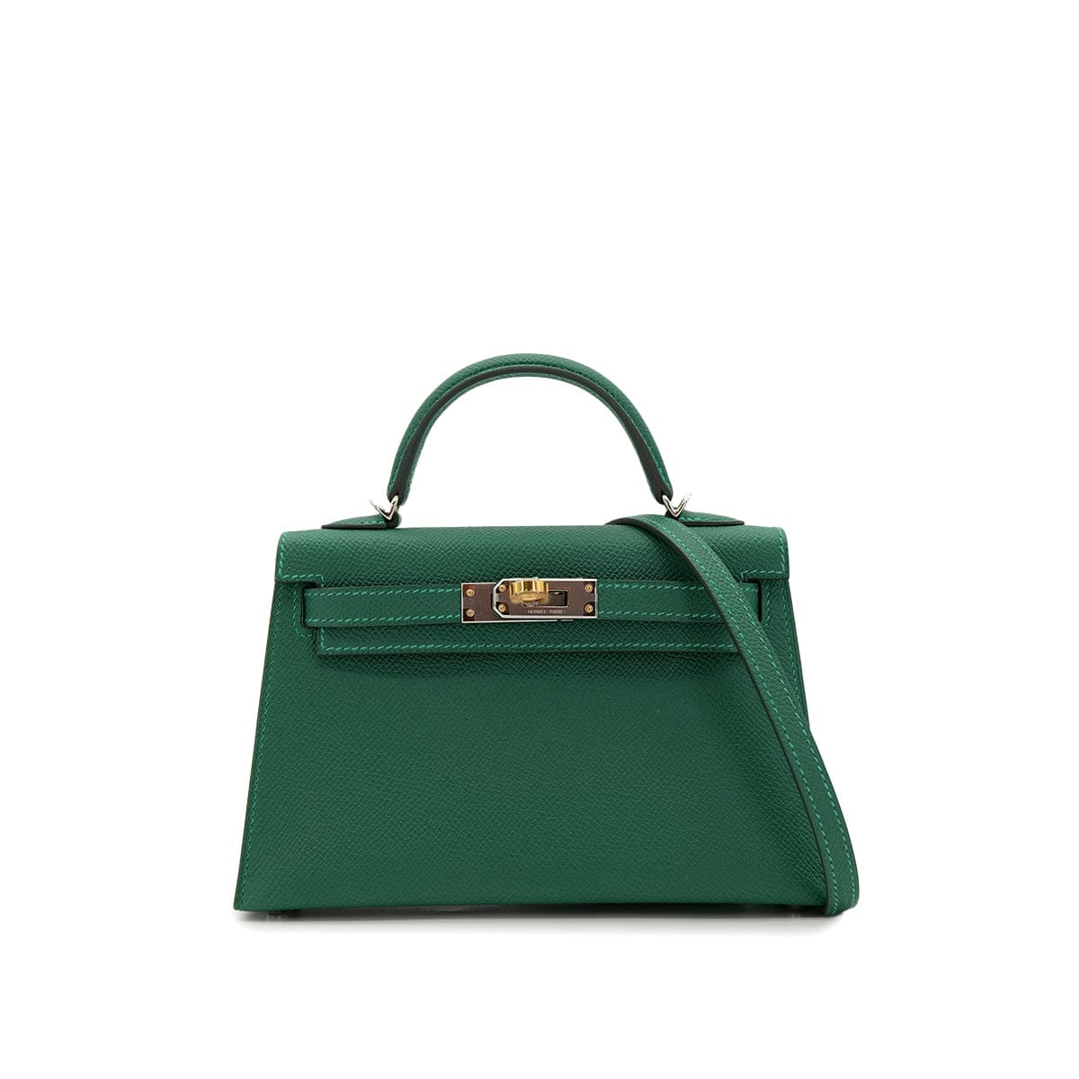 PURPOSE HERMES KELLY MINI 2 VERT VERTIGO VEAU EPSOM HAND SHOULDER BAG W ELHW 90306260