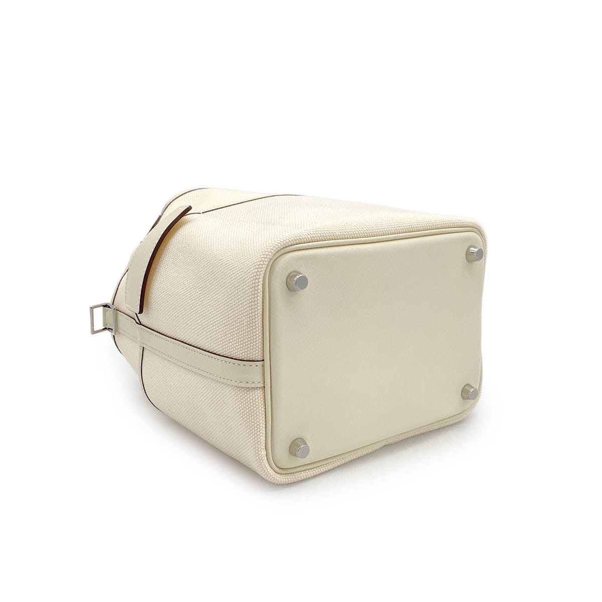 PURPOSE HERMES PICOTIN LOCK 18 PM CARGO POCKET NATA TOILE GOELAND VEAU SWIFT U PALLADIUM HARDWARE 90308352