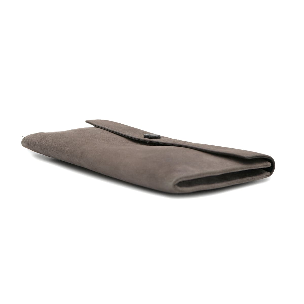 PURPOSE HERMES POCHETTE RIO GRAY DEBRIS CLUTCH BAG □F 90304026