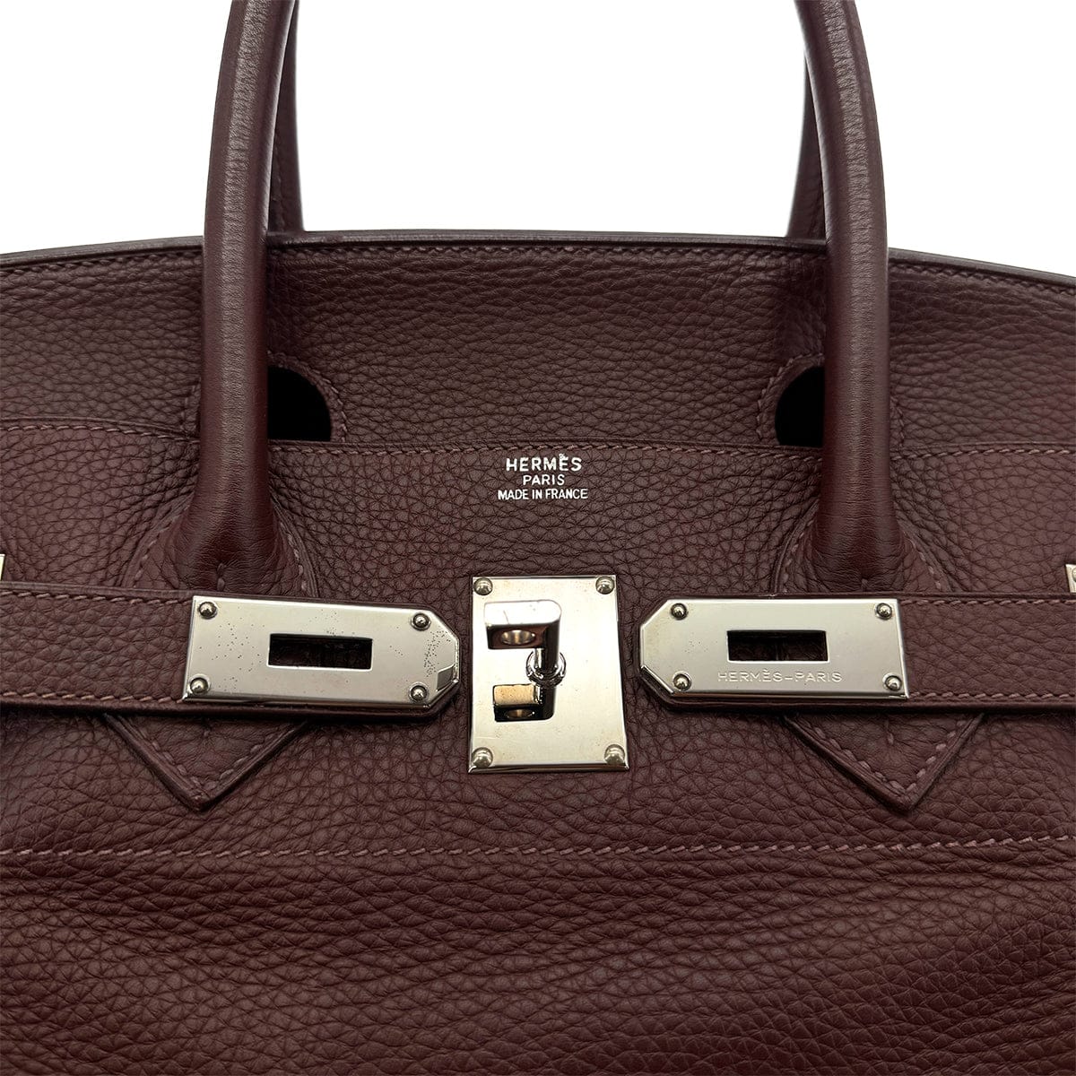 PURPOSE HERMES SHOULDER BIRKIN 42 HAVANE TAURILLON CLEMENCE HAND BAG □H PHW 90304916