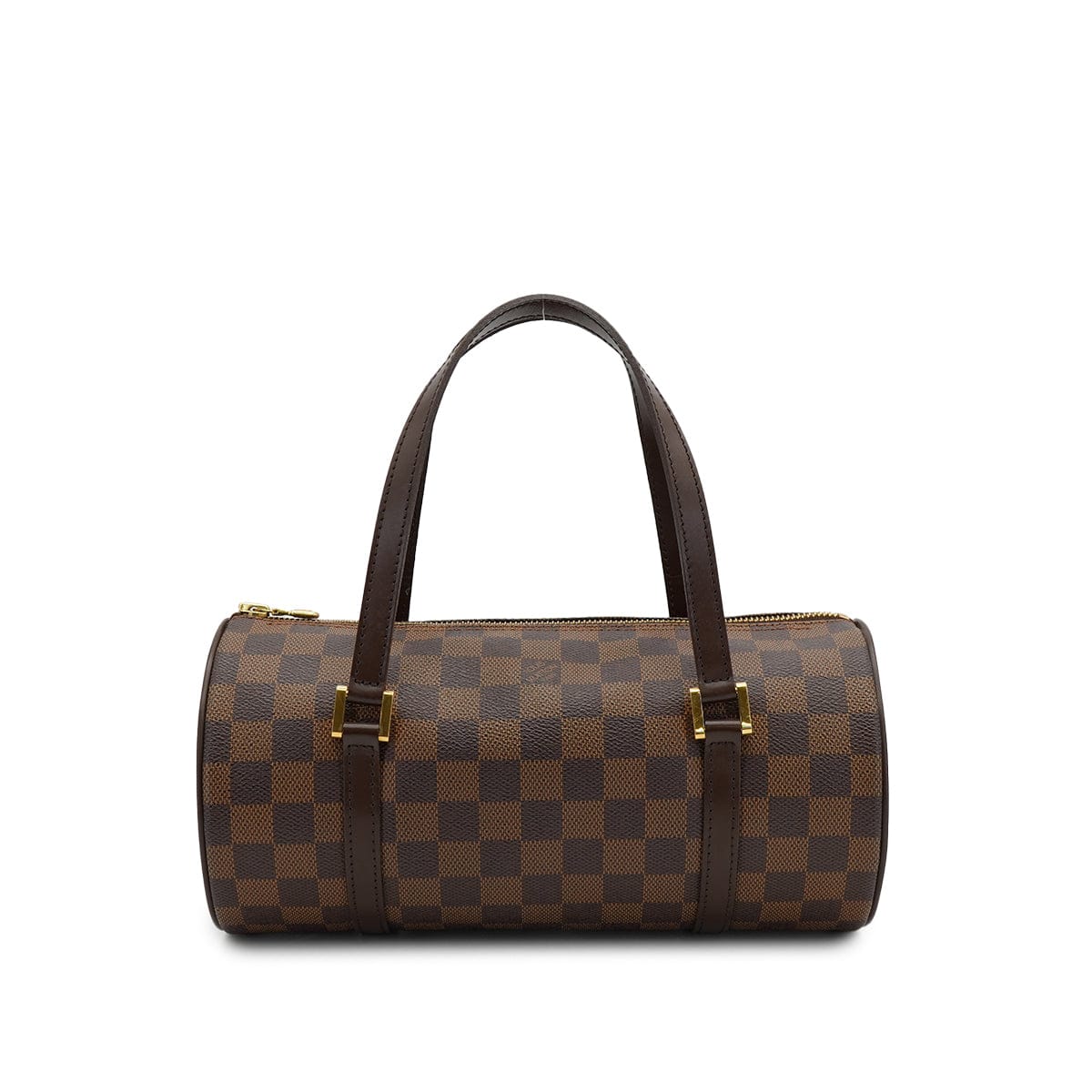 PURPOSE LOUIS VUITTON DAMIER PAPILLON PM HAND BAG EBENE N51304 90326757