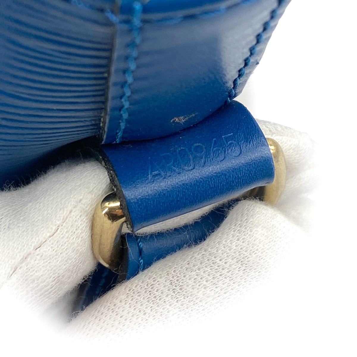 PURPOSE LOUIS VUITTON EPI PETIT NOE SHOULDER BAG TOLEDO BLUE LEATHER M44105 90309178
