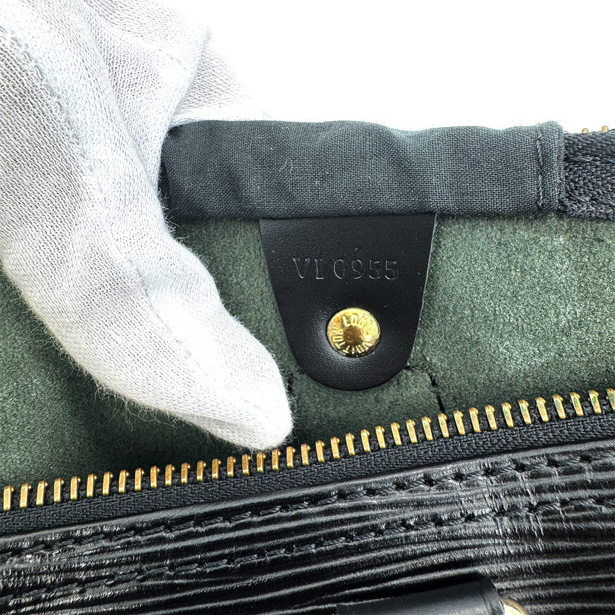 PURPOSE LOUIS VUITTON EPI SPEEDY 30 HAND BAG NOIR LEATHER M59022 90301084