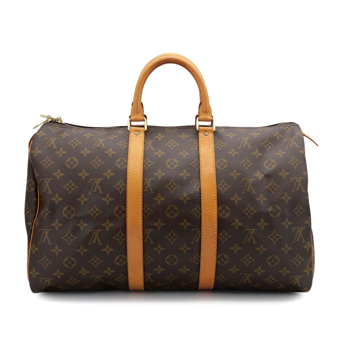 PURPOSE LOUIS VUITTON MONOGRAM KEEPALL 45 LUGGAGE BROWN M41428 90312612