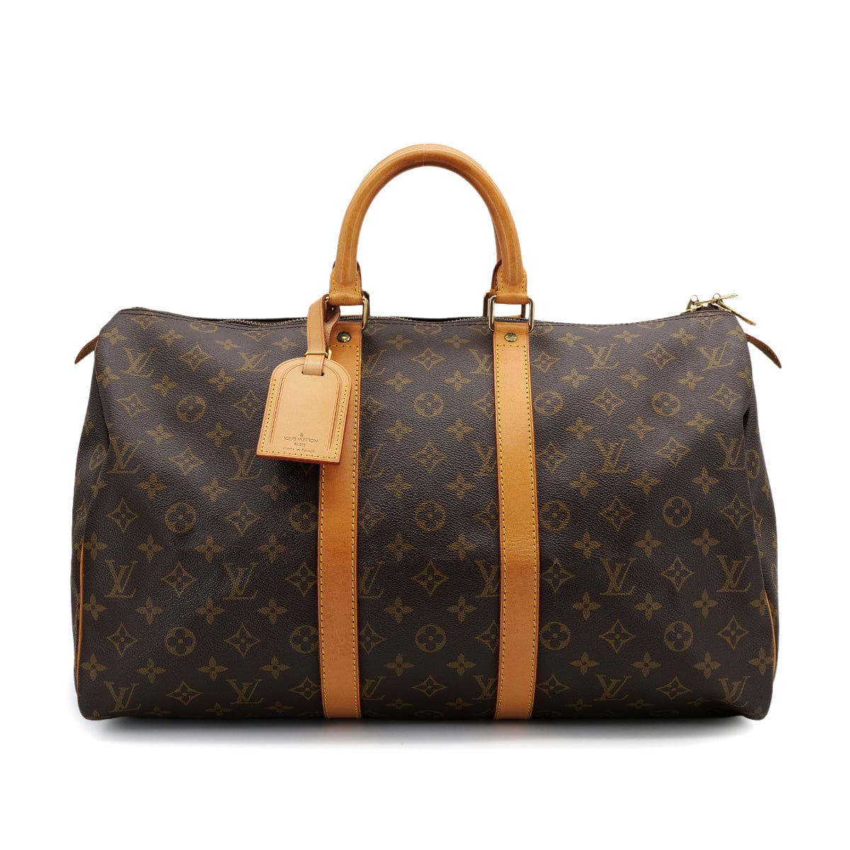 PURPOSE LOUIS VUITTON MONOGRAM KEEPALL 45 LUGGAGE BROWN M41428 90312612