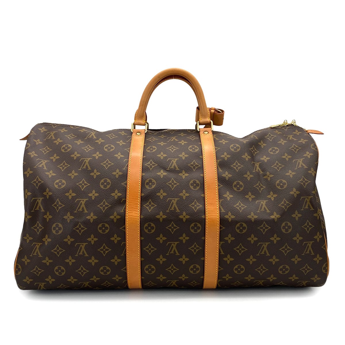 PURPOSE LOUIS VUITTON MONOGRAM KEEPALL 55 LUGGAGE BROWN M41424 90325943