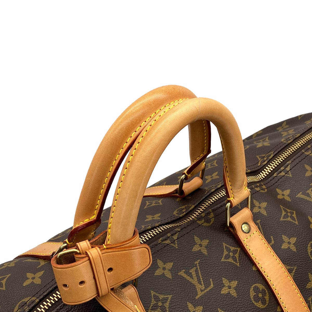 PURPOSE LOUIS VUITTON MONOGRAM KEEPALL 55 LUGGAGE BROWN M41424 90325943