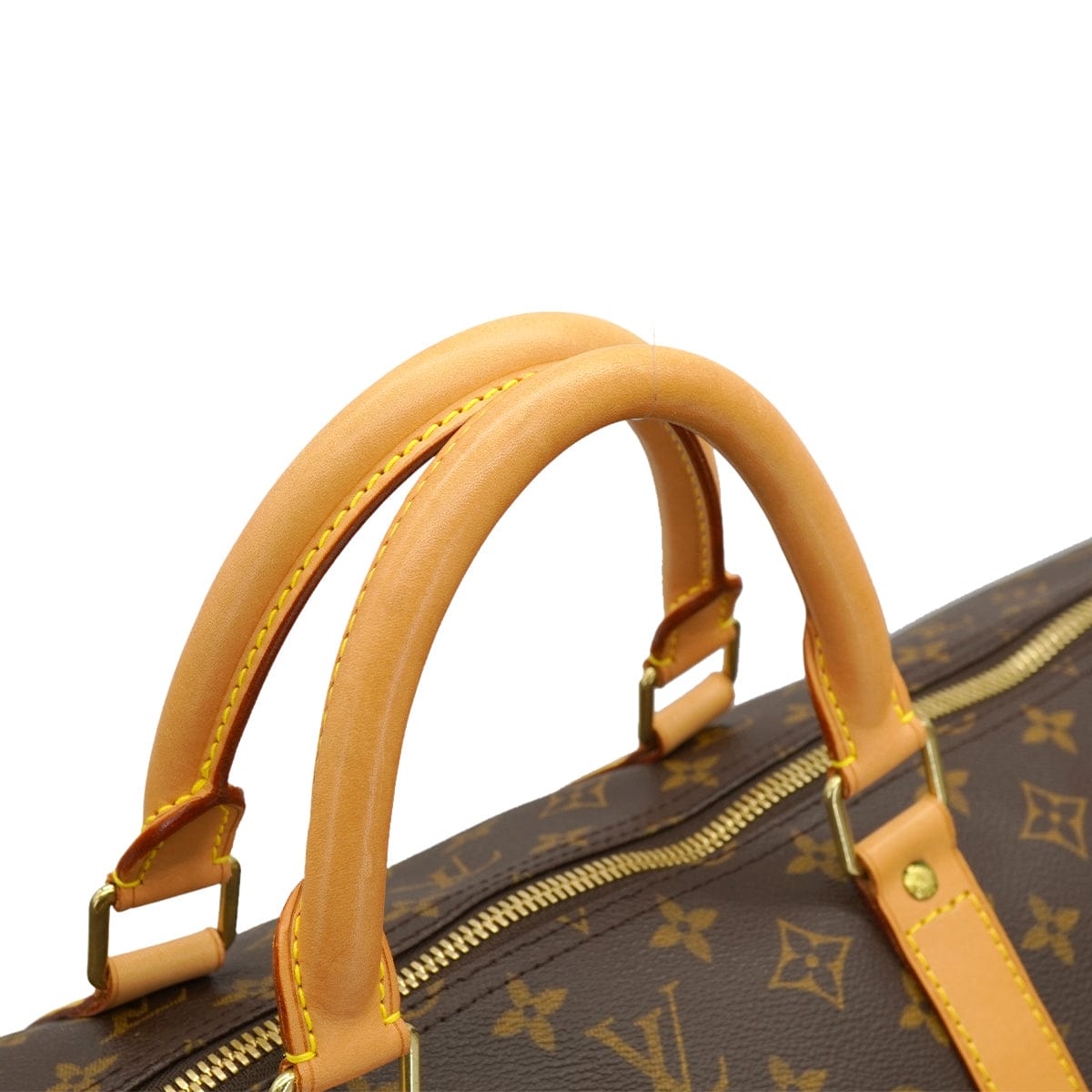 PURPOSE LOUIS VUITTON MONOGRAM KEEPALL BANDOULIERE 60 LUGGAGE BROWN M41412 90326761