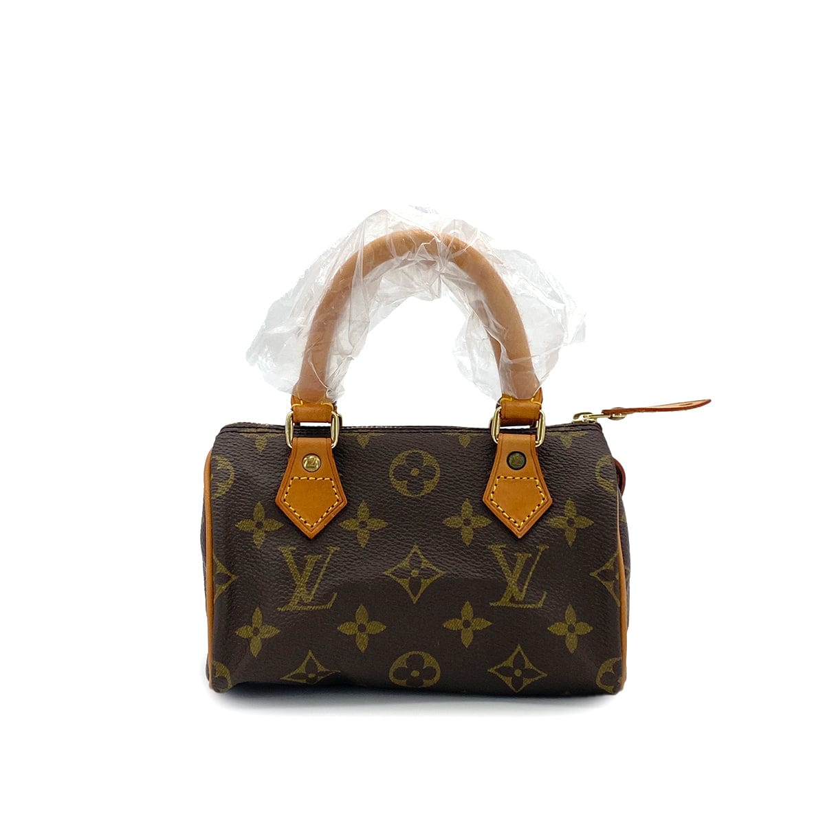 PURPOSE LOUIS VUITTON MONOGRAM MINI SPEEDY HAND BAG BROWN M41534 90325938