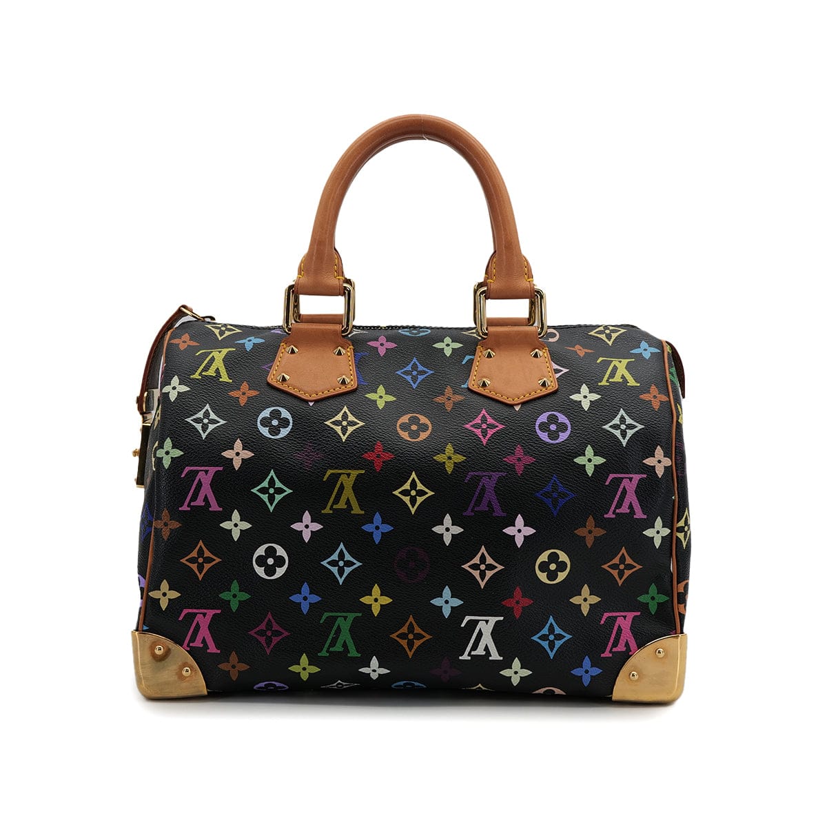 PURPOSE LOUIS VUITTON MONOGRAM SPEEDY 30 HAND BAG MULTICOLOR M92642 90310260