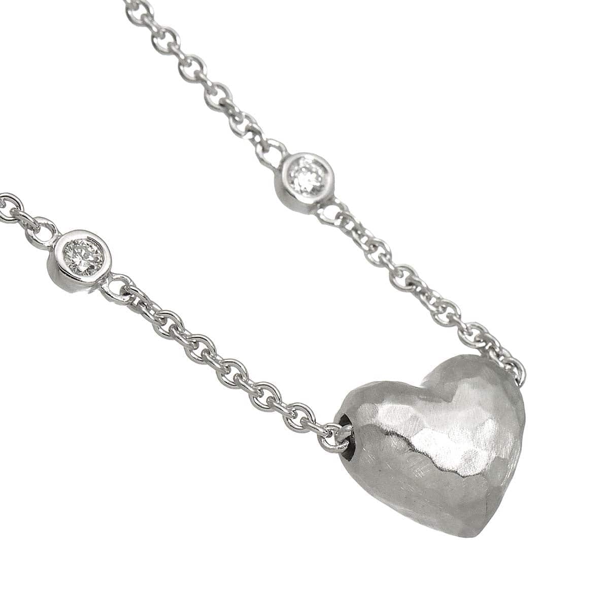 PURPOSE TIFFANY&Co. Clover Key Necklace 51cm Silver SV 925 Necklace Tiffany 90321587