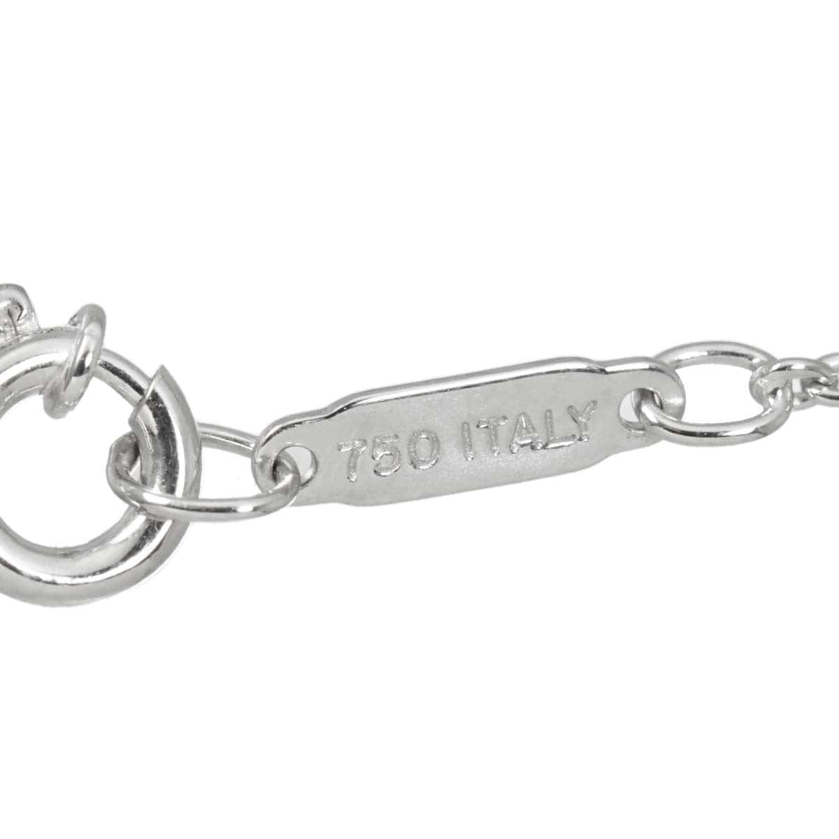 PURPOSE TIFFANY&Co. Clover Key Necklace 51cm Silver SV 925 Necklace Tiffany 90321587