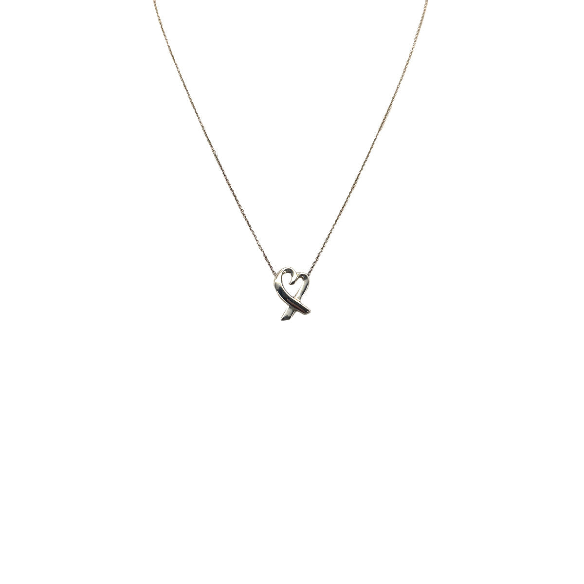 PURPOSE TIFFANY&CO. NECKLACE LOVING HEART PALOMA PICASSO SILVER925 ACCESSORY 90294146