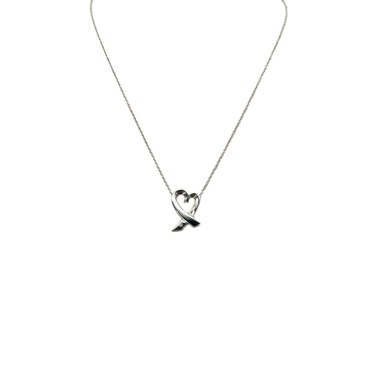 PURPOSE TIFFANY&CO. NECKLACE LOVING HEART PALOMA PICASSO SILVER925 ACCESSORY 90294165