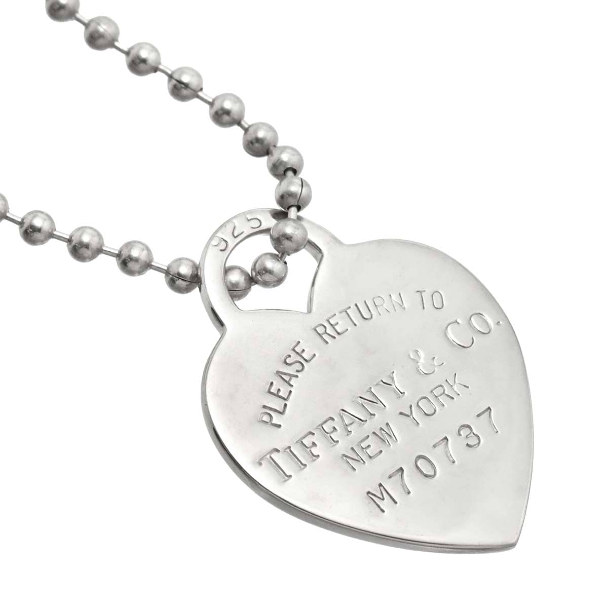 PURPOSE TIFFANY&Co. Return to Long Necklace 87cm Sterling Silver 925 SV Necklace Tiffany 90311397