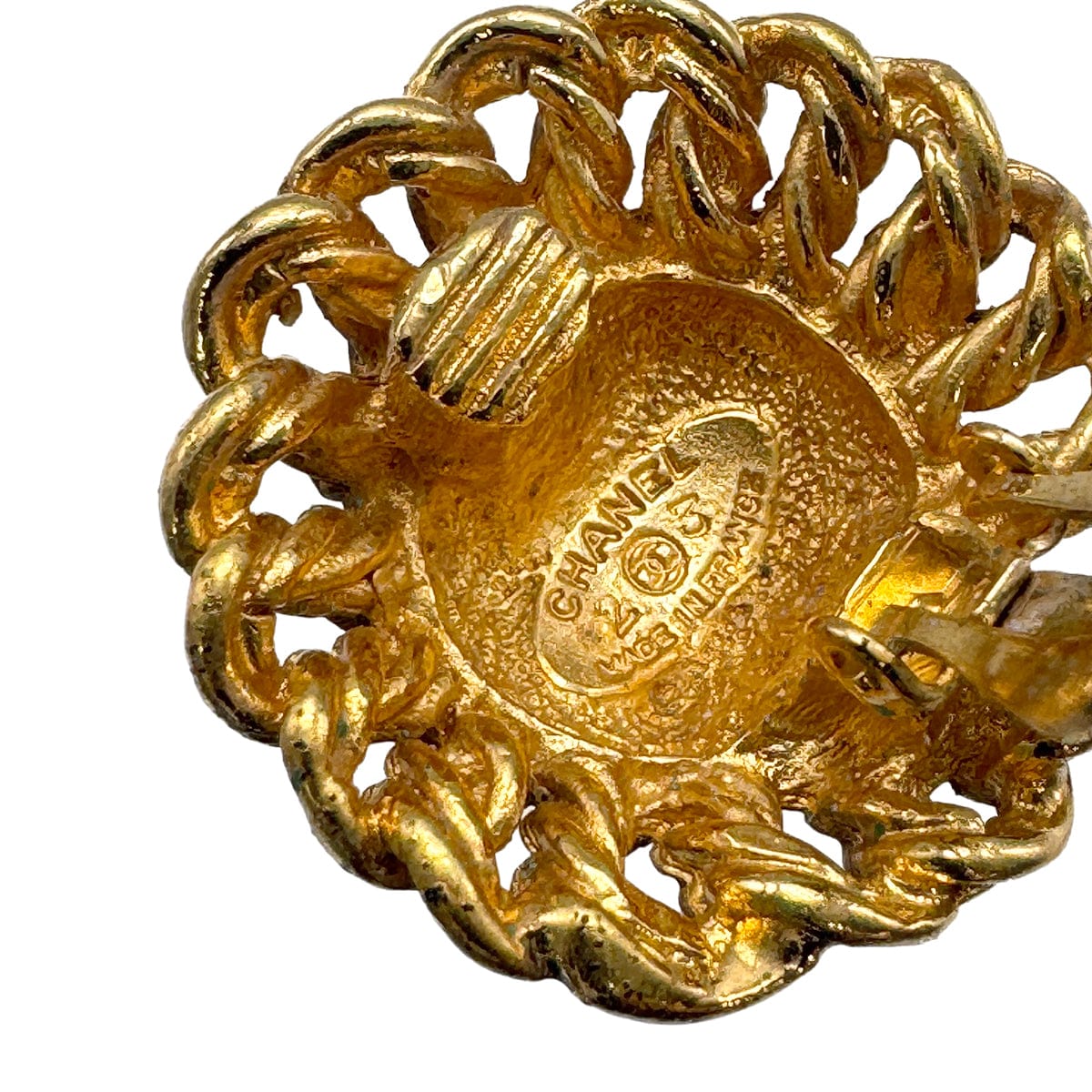 PURPOSE VINTAGE CHANEL EARRINGS COCOMARK ACCESSORY 23 90326865