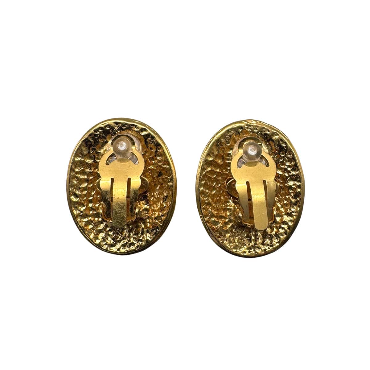 PURPOSE VINTAGE CHANEL EARRINGS COCOMARK OVAL ACCESSORY 94P 90326861