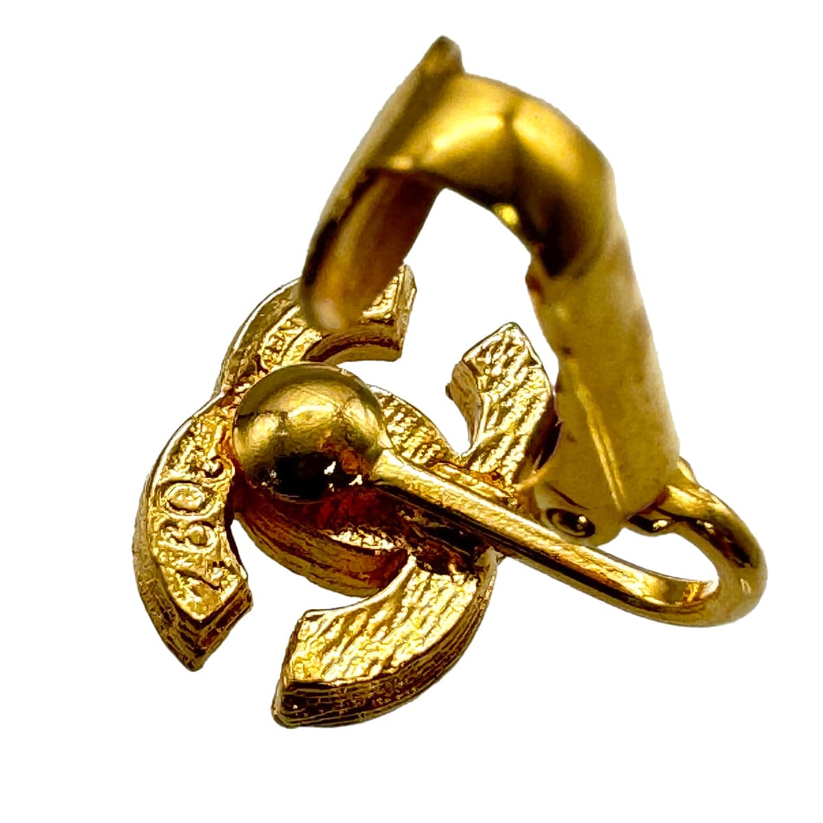 PURPOSE VINTAGE CHANEL EARRINGS COCOMARK RHINESTONE ACCESSORY 90327113