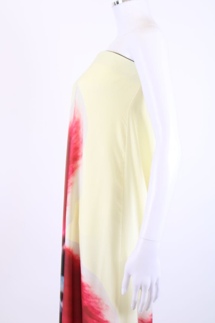 Rat & Boa Rat & Boa Antheia Floral Strapless Dress Yellow/ Red XXS/ XS