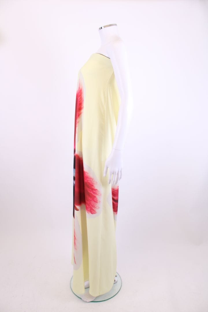 Rat & Boa Rat & Boa Antheia Floral Strapless Dress Yellow/ Red XXS/ XS