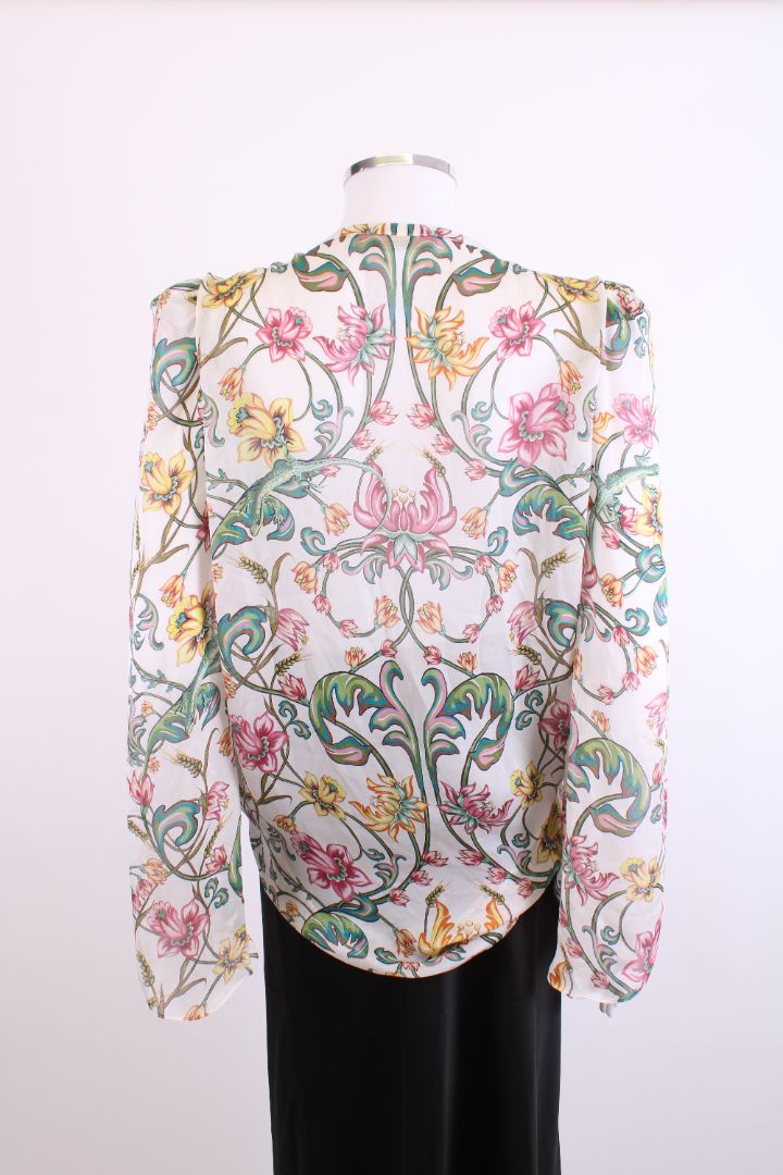 Roberto Cavalli Roberto Cavalli Blouse Cream Floral 14