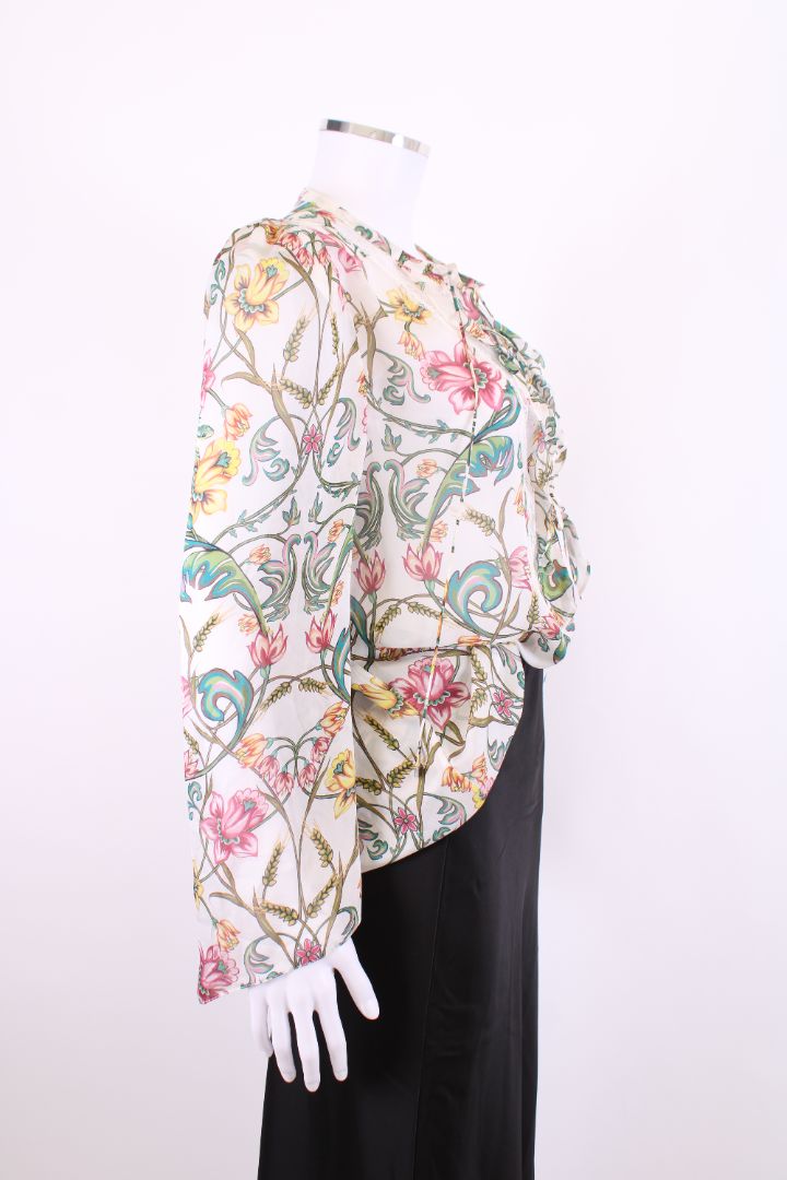 Roberto Cavalli Roberto Cavalli Blouse Cream Floral 14