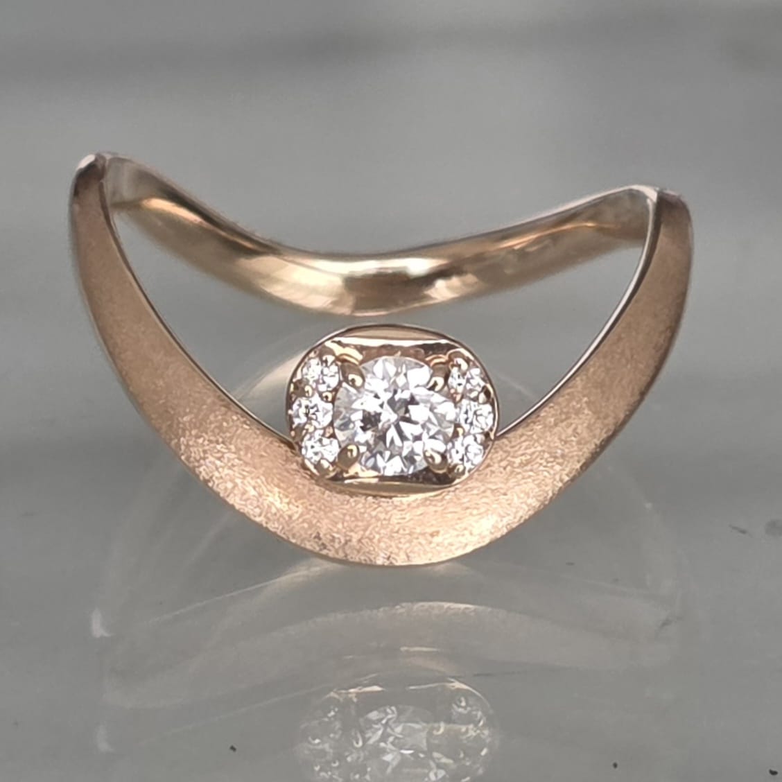 Rockstoc x LP 18k YG Diamond Ring D 0.202 / 0.03 4.9g RLP625313