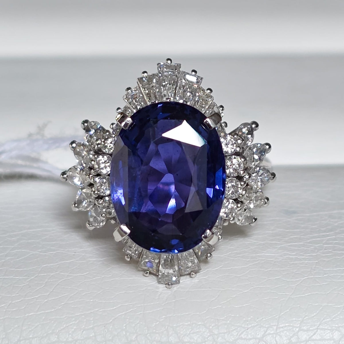 Rockstoc x LP Pt850 Sri Lanka Color Change Sapphire NH Ring S 6.78 D 1.67 Sz 5 9.7g GIA RLPR94