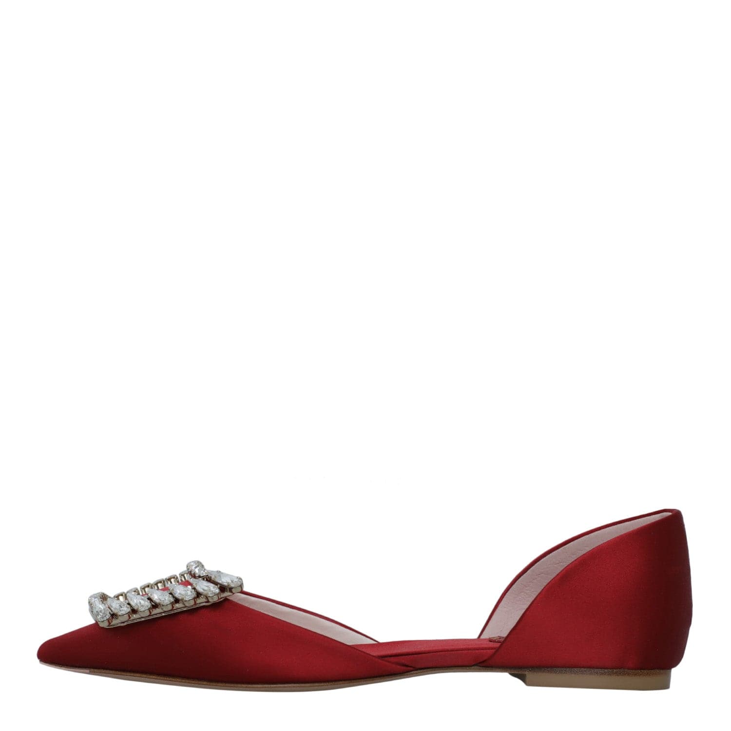 Roger Vivier Roger Vivier Wings Eye Buckle Crystals Dorsay Ballerinas Flats