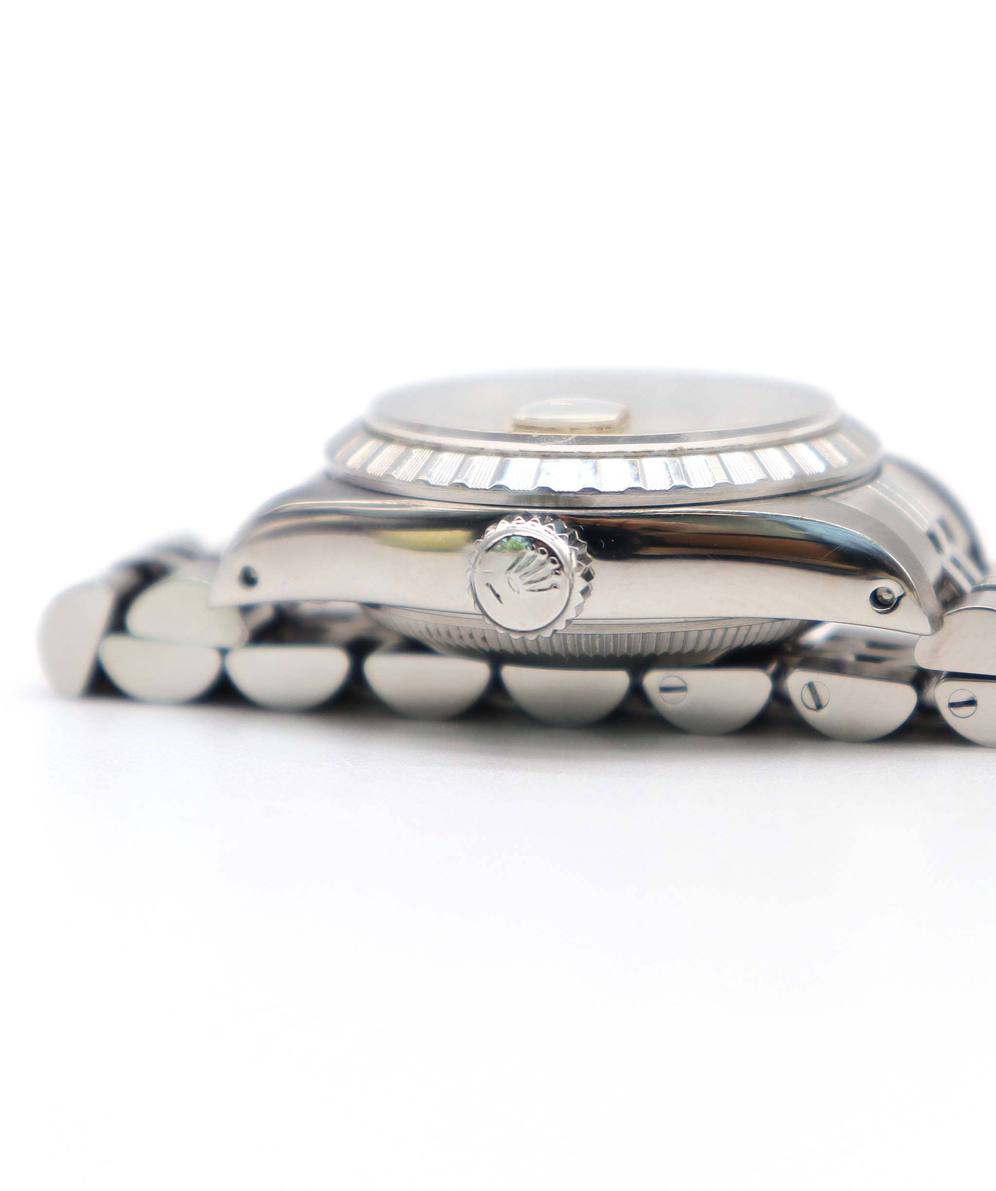Rolex ROLEX Oyster Perpetual Date 69240 L-serial Ladies' Watch, Silver, Automatic Movement, Rolex 90314915 DXBS6391