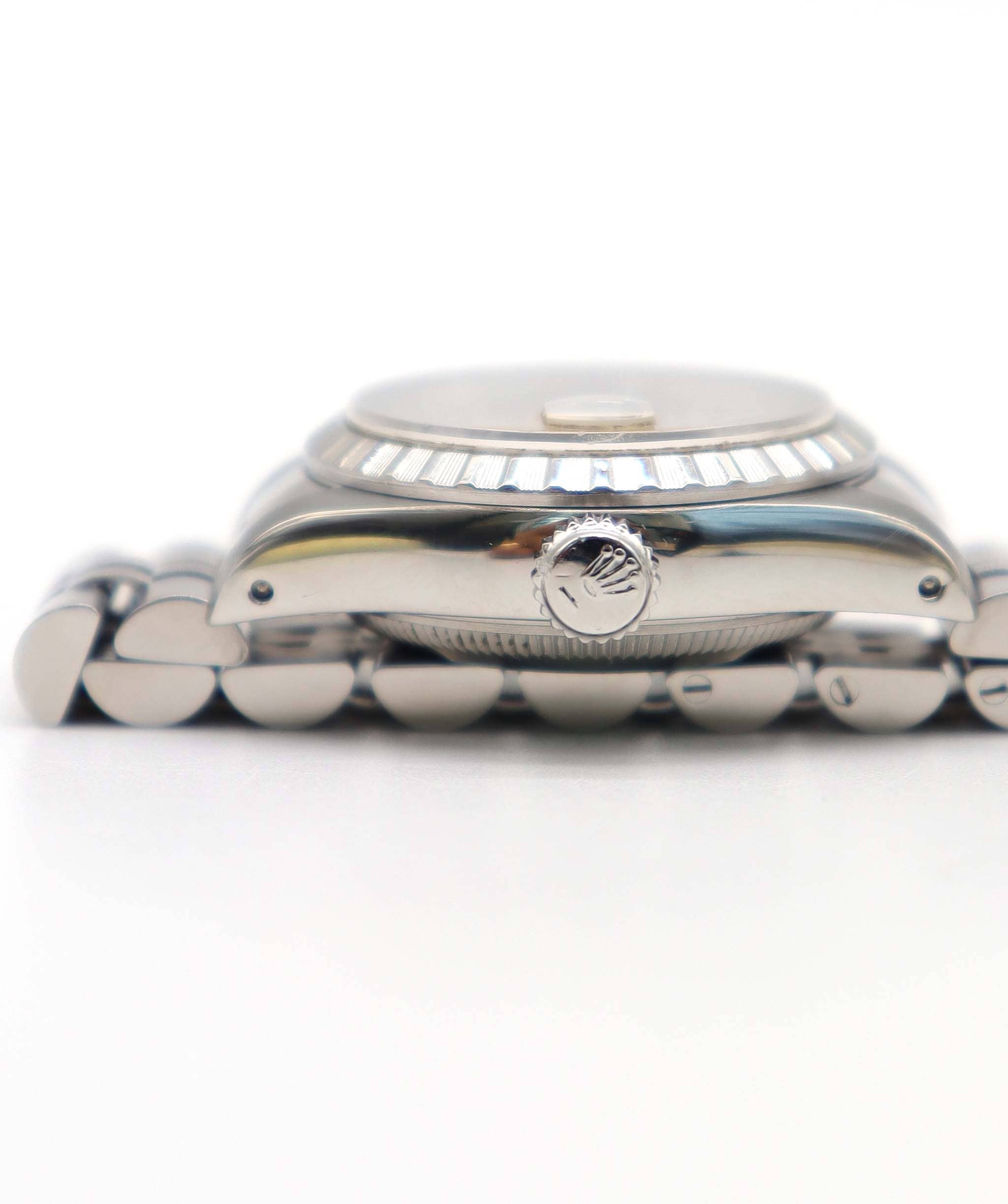 Rolex ROLEX Oyster Perpetual Date 69240 L-serial Ladies' Watch, Silver, Automatic Movement, Rolex 90314915 DXBS6391