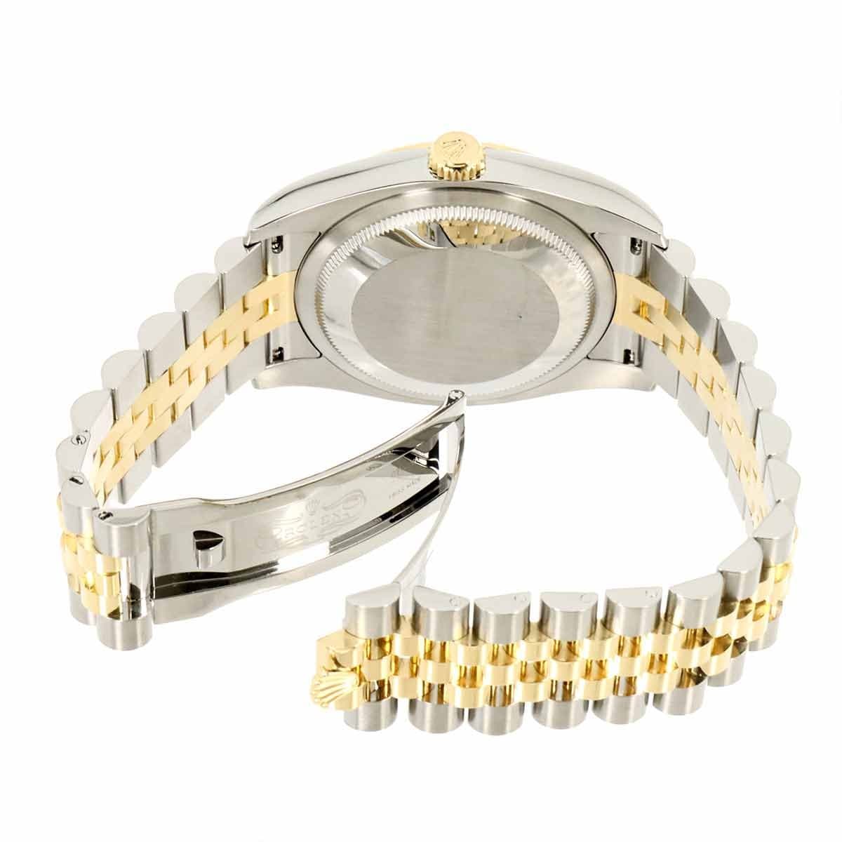 ROLEX ROLEX Datejust 116233 Serial G YG Automatic Sliver Dial Mens Watch 90295665