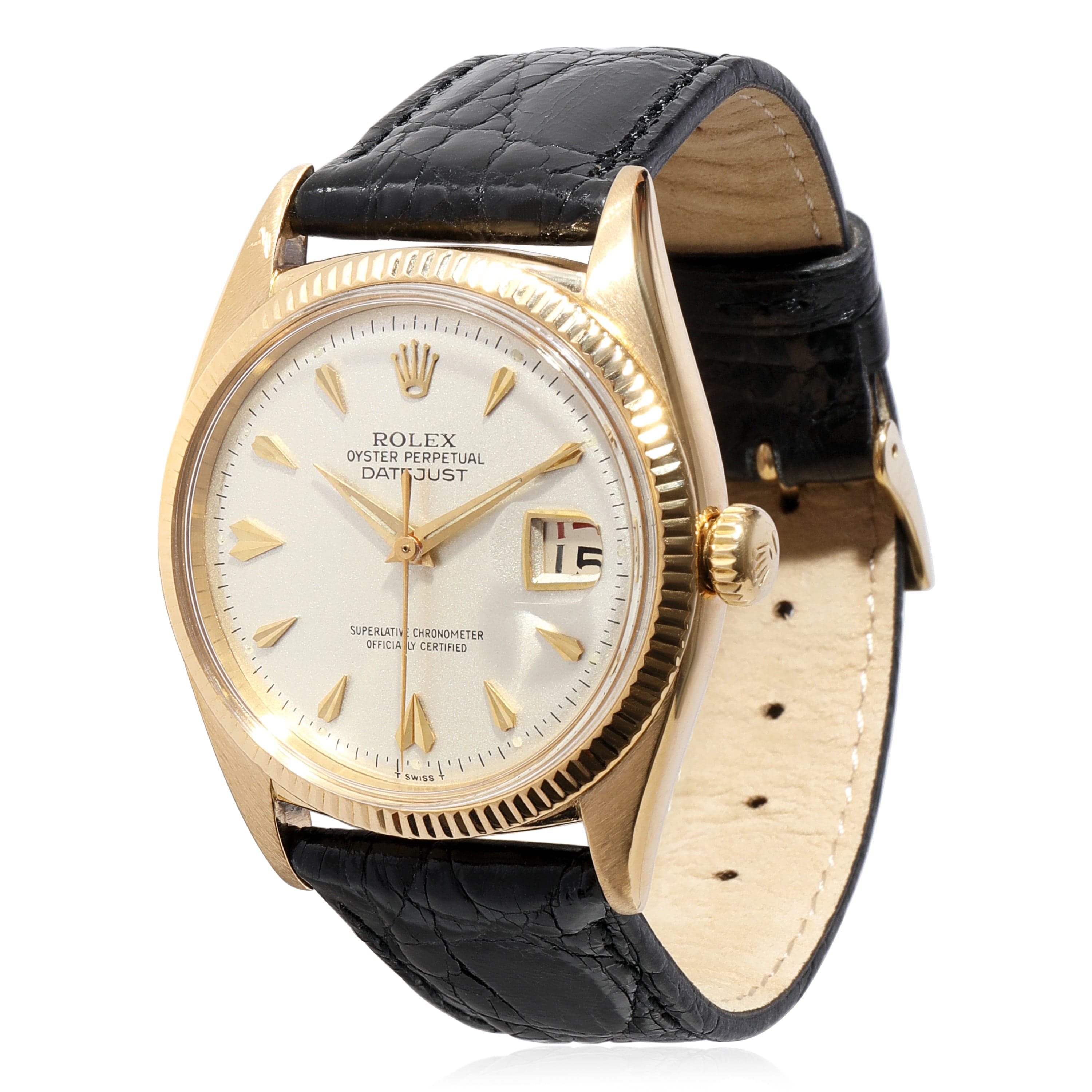 Rolex Rolex Datejust 6605 Men's Watch in  Yellow Gold