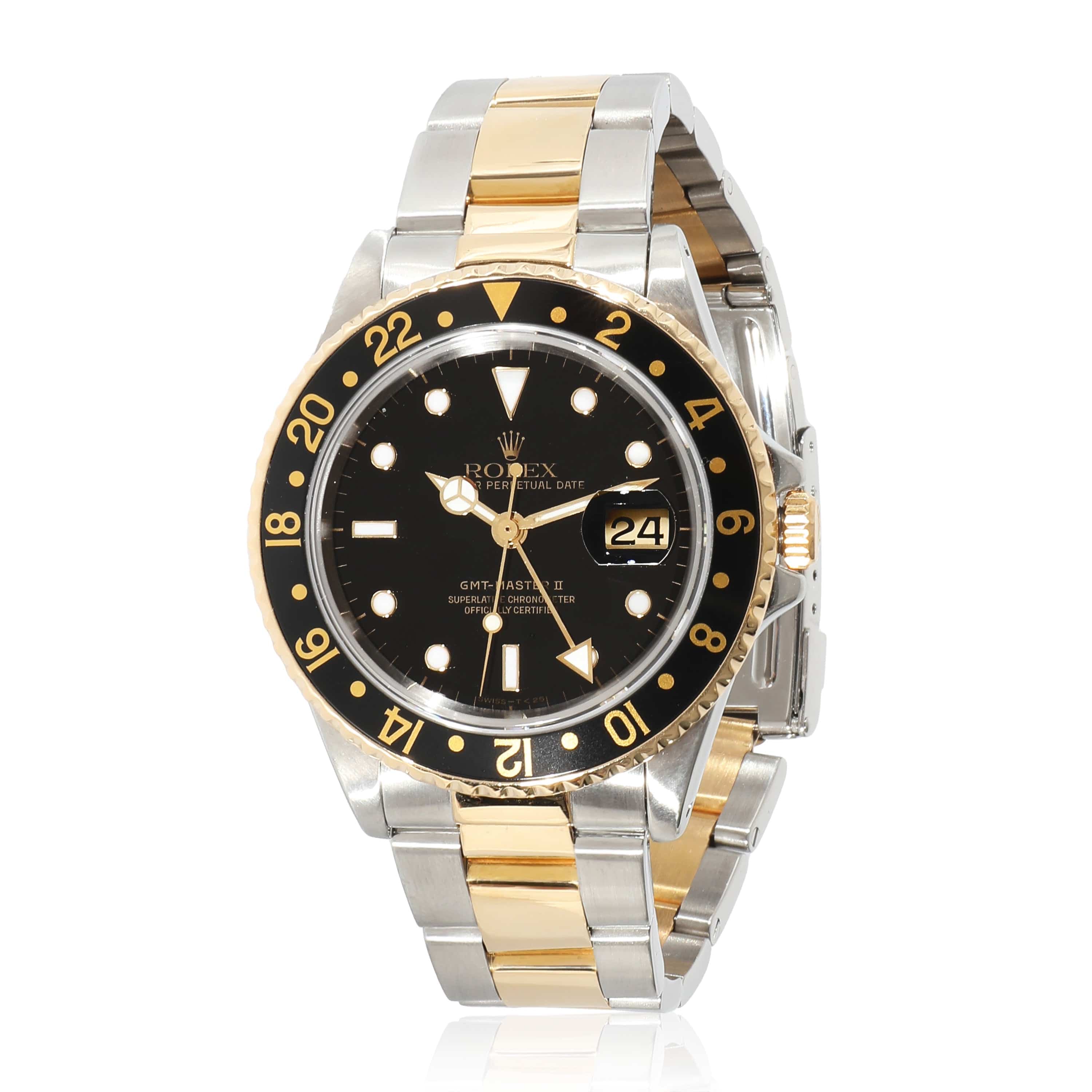 Rolex Rolex GMT Master II 16713 Men's Watch in  Stainless Steel/Yellow Gold