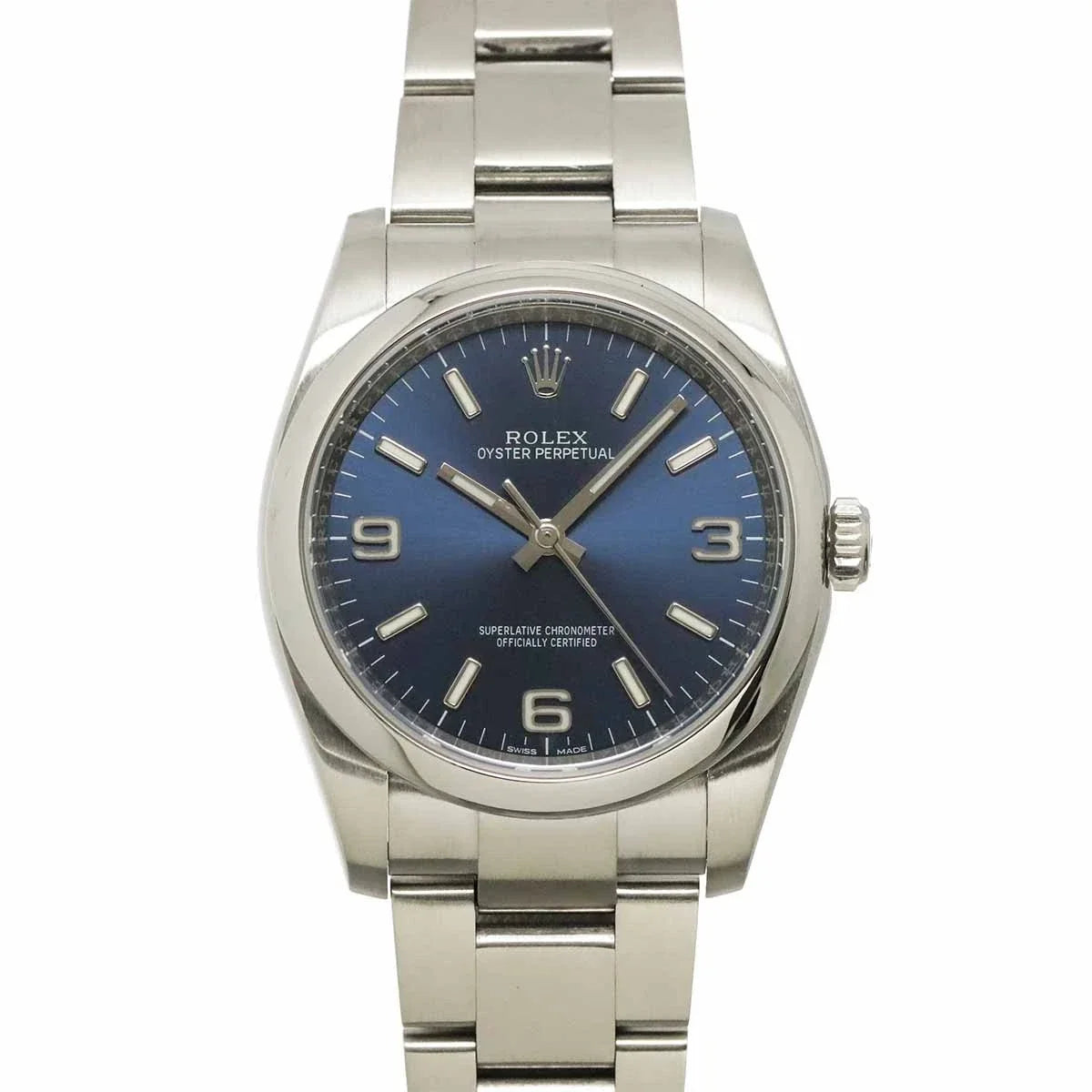 ROLEX Oyster Perpetual 116000 Serial random Automatic Blue Dial 90334704