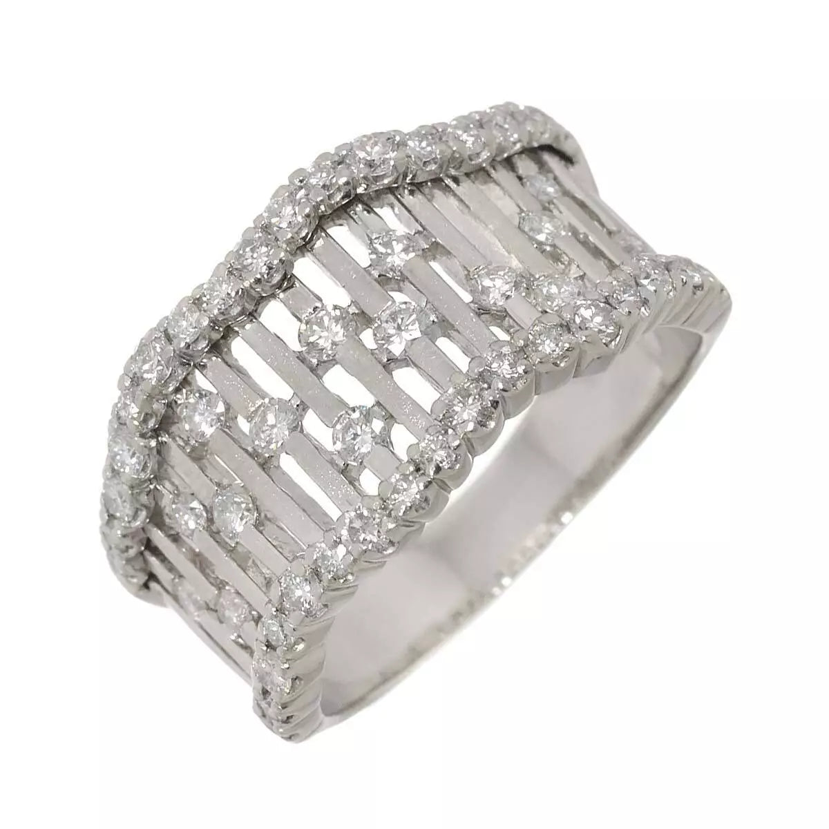 Diamond 1.00ct Ring Pt Platinum size7.5(US) 90252206