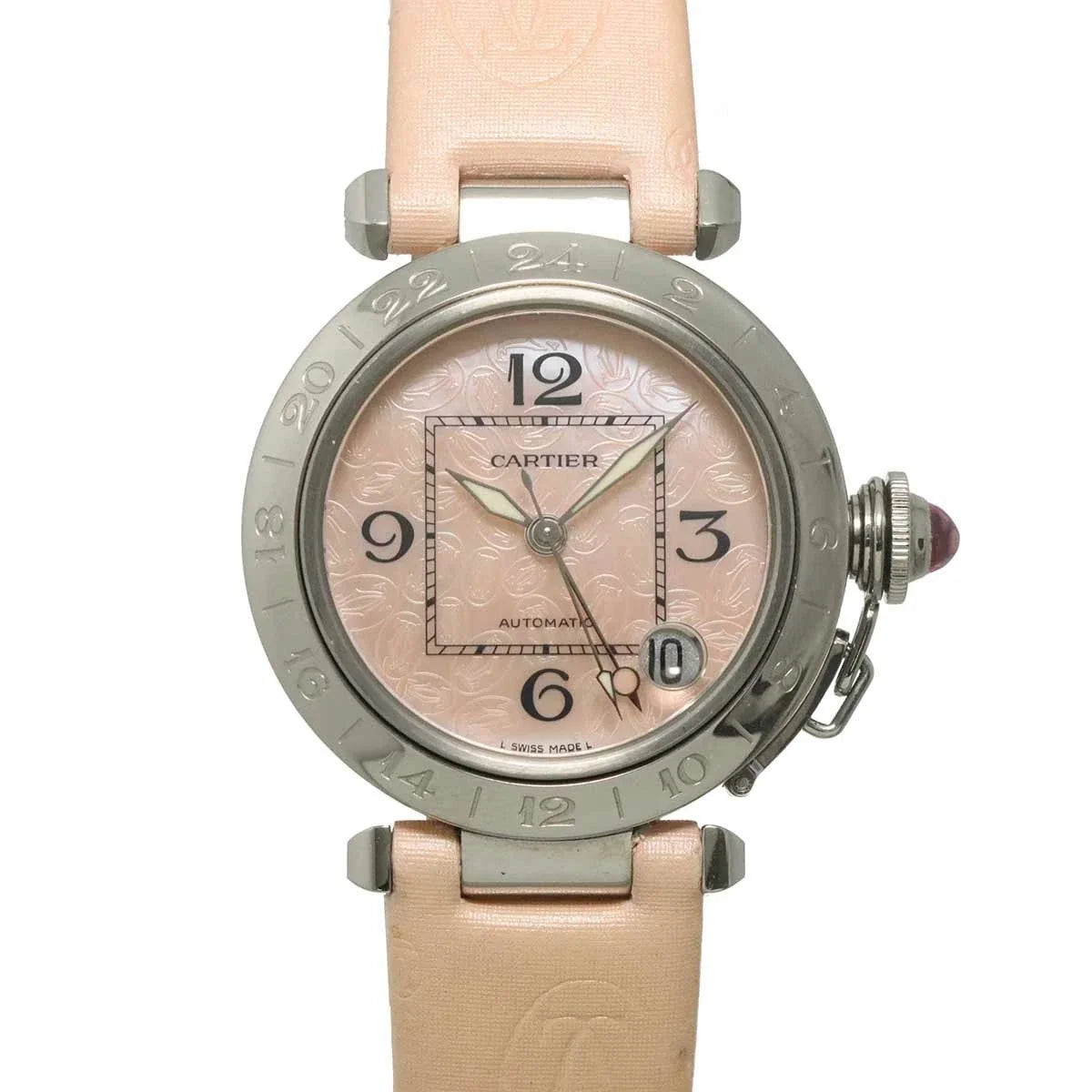 Cartier Pasha C W3107099 Limited Christmas Pink Shell Dial Ladies 90334384
