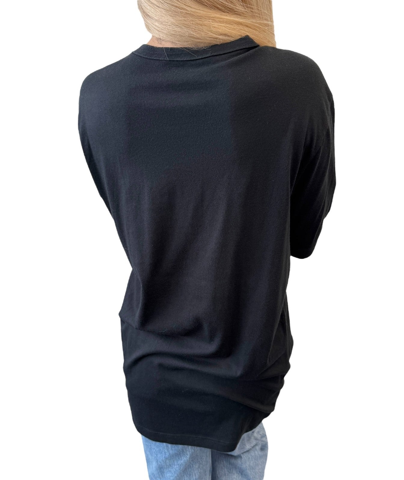 LOUIS VUITTON Vintage Graffiti T-shirts Top Mens #M Black Light Green Cotton