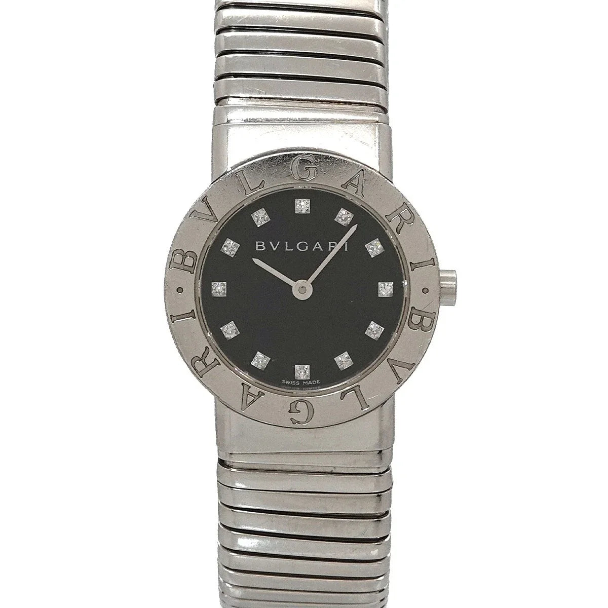 BVLGARI BVLGARIBVLGARI Tubogas BB262TS 12P Diamond Quartz 90344191