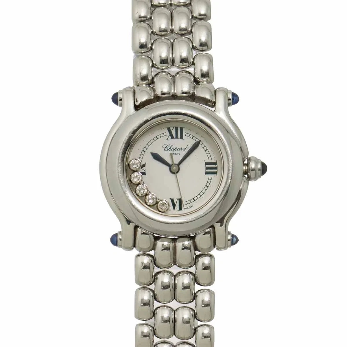 Chopard Happy Sport 27/8250-23 5P Diamond White Dial Ladies Watch 90327766