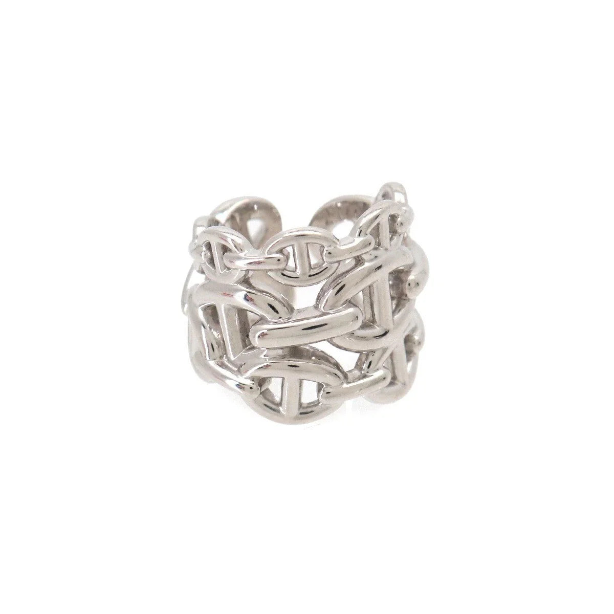 HERMES Chaine dancre GM Ring Silver 925 Size49 90325574